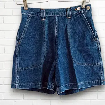 랄프 로렌 컨트리 데님 청바지 숏팬츠 캐주얼 액티브 파랑