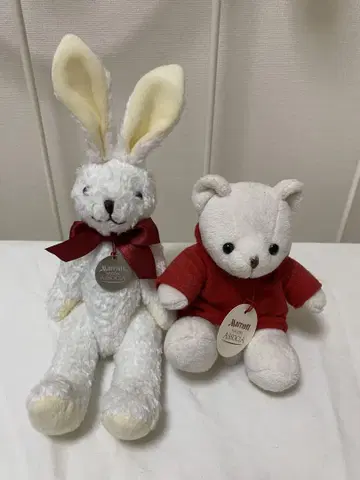 메리어트 호텔 한정 토끼 곰 봉제 인형