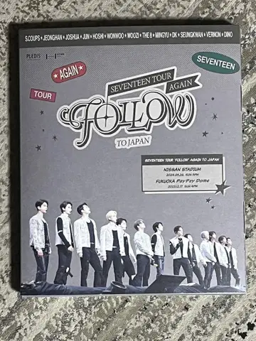 DVD SEVENTEEN TOUR FOLLOW AGAIN TO JAPAN
