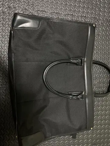 블랙 나일론 비즈니스 백