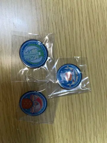 나고야항 수족관 한정판 가챠가챠 핀 배지