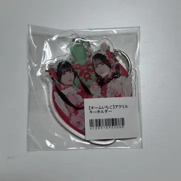 팀 딸기 아크릴 키링