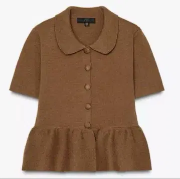 ZARA 완판 니트 페플럼 가디건 M 사이즈