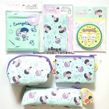 미사용 신지 카오루 굿즈 6세트 에반게리온 에바 파이롯트