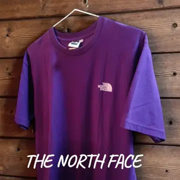 [새상품급] THE NORTH FACE 퍼플 티셔츠