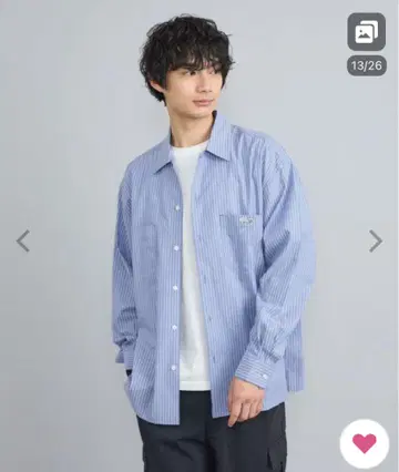 [ 새상품급 ] 스트라이프 셔츠 Penneys 별주 STRIPE SH
