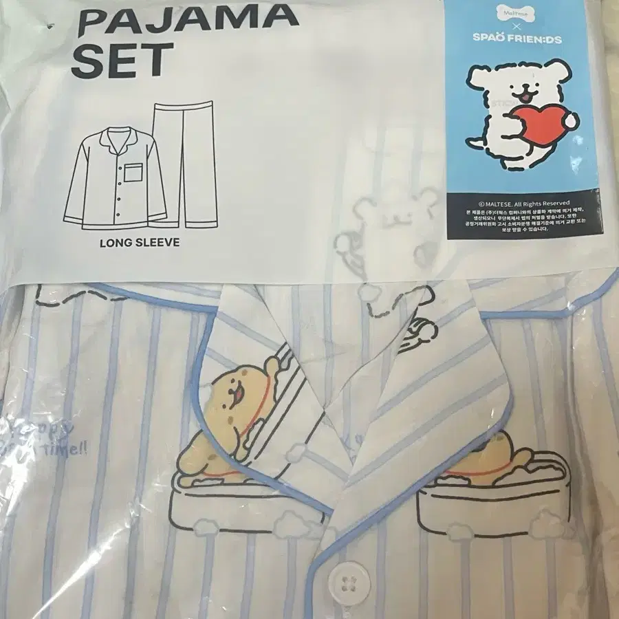 ★ SPAO★ Maltese Oguogu Maltese Short Sleeve Pajamas LIGHT 517sPJmnkIL._UY1000_.jpg