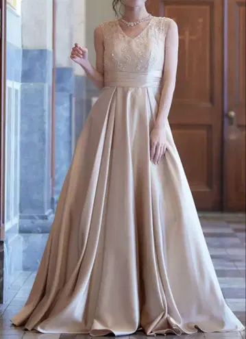 TWEED 롱 드레스 FINE FEATHERS 9호