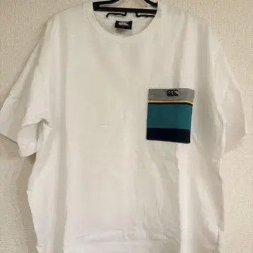 CANTERBURY 캔터베리 T셔츠 포켓 화이트 흰색 T