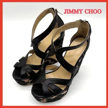 JIMMY CHOO 지미추 웨지솔 샌들 사이즈 37