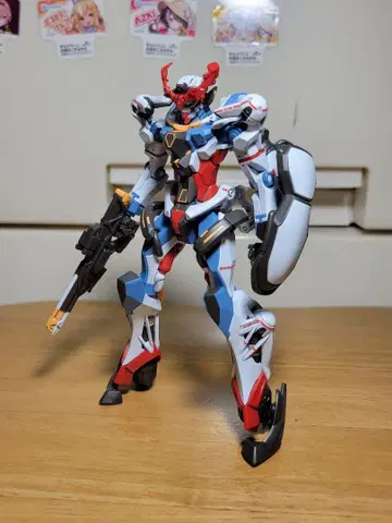 HG 지크액스 미도색 완성품