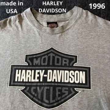 90s 할리데이비슨 Hanes BEFFY 1996년 USA 제작 양면