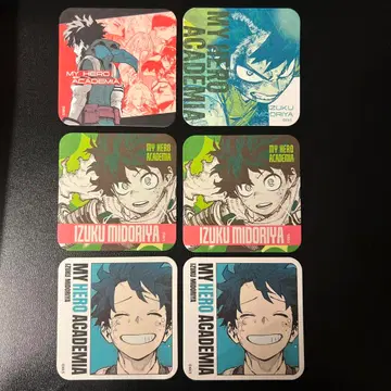 나의 히어로 아카데미아 히로아카 원화전 아트 코스터 미도리야 이즈쿠 데쿠