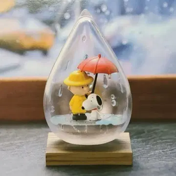 스누피 웨더 테라리움 SNOOPY TERRARIUM RAINY