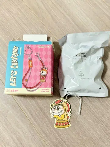 popmart 라부부 레츠 체크메이트 스트랩