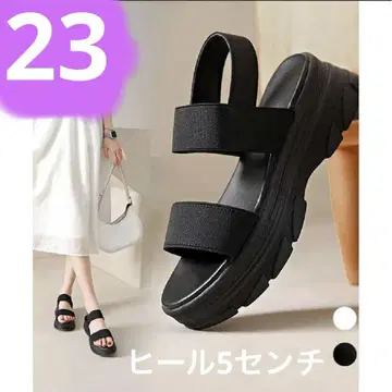 스포츠 샌들 통굽 5cm