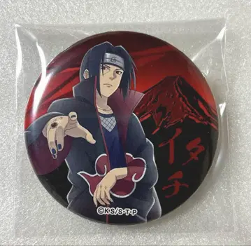 NARUTO 후지큐 하이랜드 아카츠키 우치하 이타치 캔뱃지