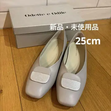 Odette e Odile 로우힐 펌프스 로퍼 25cm