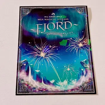 MGA FJORD 10주년 기념 라이브 회장 한정판 스티커