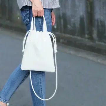 새상품급/플레인피플/화이트/숄더백/귀여움/여름 백/저렴