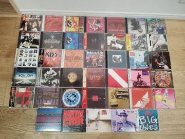 중고 헤비 메탈 하드 록 CD 묶음 판매 40장
