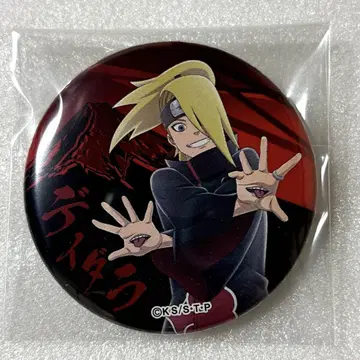 NARUTO 후지큐 하이랜드 아카츠키 데이다라 캔뱃지