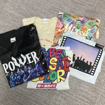 WEST. 티셔츠 5매 세트. 상세설명 읽어주세요.