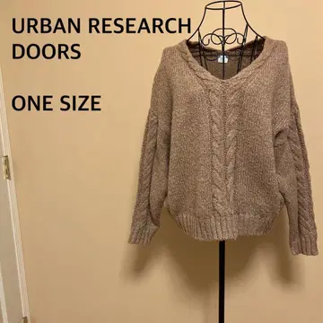 [ URBAN RESEARCH DOORS ] 니트탑/스웨터/베이지