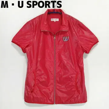 MU SPORTS 반팔 자켓 여성용 골프웨어 레드 빨간색 42