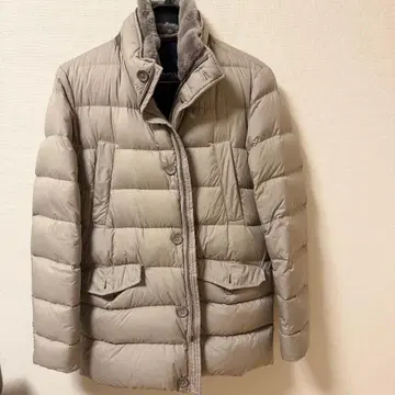 HERNO 베이지 다운 자켓