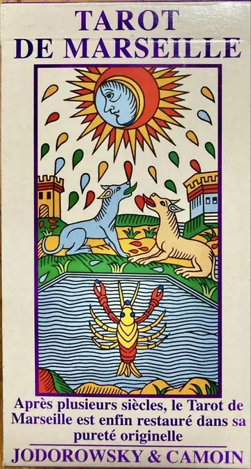 새상품급 TAROT DE MARSEILLE 카모완 타로 카드 CAMOIN