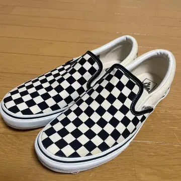Vans 반스 체커 슬립온 스니커즈 27.5cm
