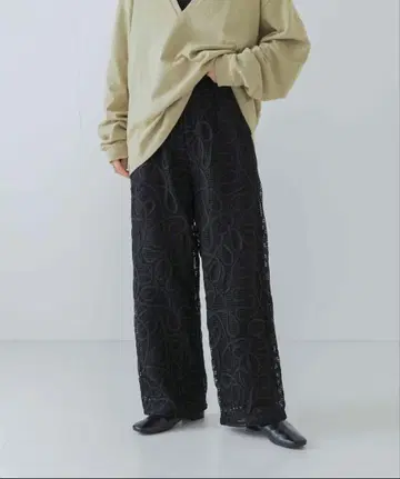 URBAN RESEARCH 코드 레이스 이지 팬츠