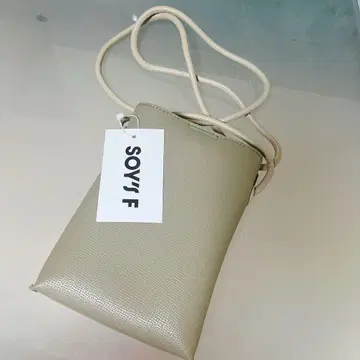 소이즈에프 스마트폰 숄더 올리브 사선형 숄더백 19 x 13 x 4cm