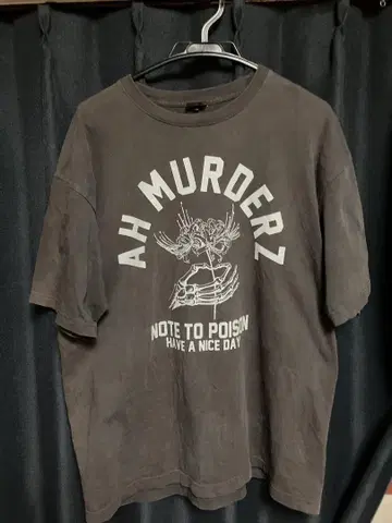 AH MURDERZ NOTE TO POISON 티셔츠