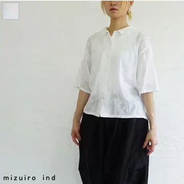 mizuiro ind 블라우스