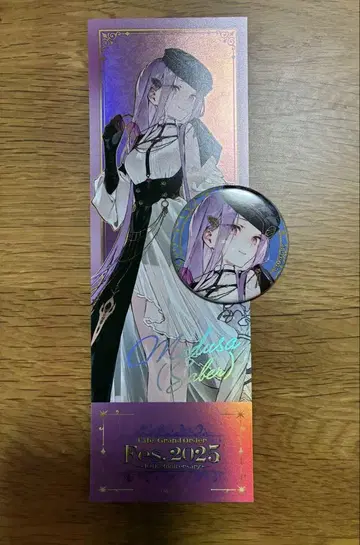 FGO 페스 2025 영기소환 캔뱃지 티켓풍 카드 메두사