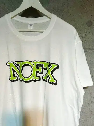 [새상품 미사용] NOFX 로고 티셔츠 XL