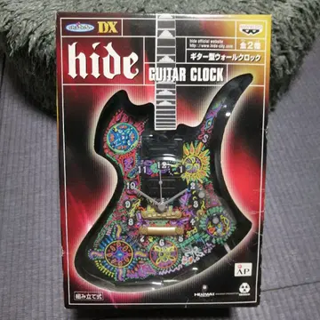 hide GUITAR CLOCK 기타 모양 벽걸이 시계 XJAPAN
