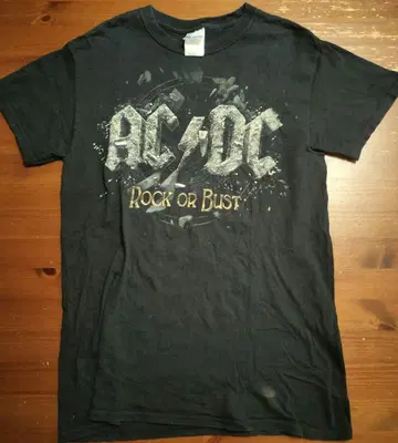 AC/DC 티셔츠 블랙