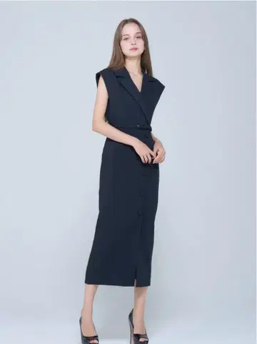 French Sleeve Tailored Dress