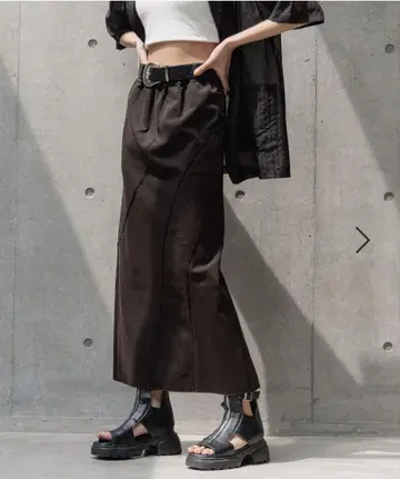 PAGEBOY 에스카르고 내로우 스커트