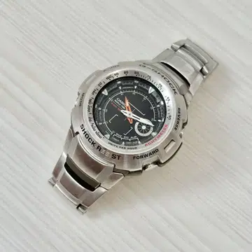 CASIO G-SHOCK 스테인리스 스틸 시계