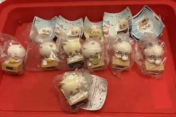 치이카와 (먼작귀) 함께 힘내자! 종이상자 워치 시계 7점