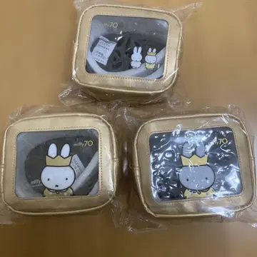 미피 70주년 Anniversary 파우치 3개 세트