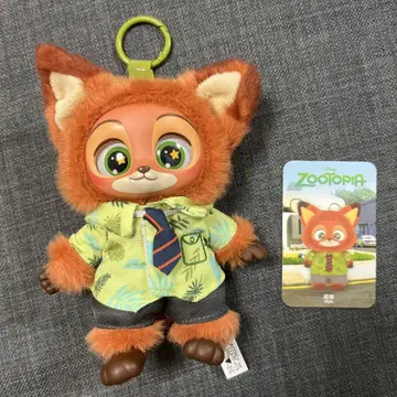 miniso 주토피아 봉제 인형 펜던트 Zootopia 닉