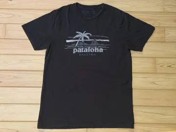 patagonia 할레이와 한정 오가닉 코튼 티셔츠 M 블랙