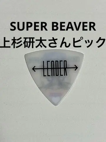 SUPER BEAVER 우에스기 겐타 씨 본인 사용 피크