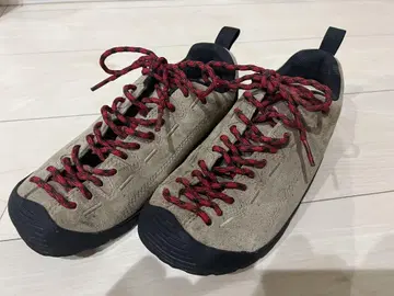 KEEN 아웃도어 신발 베이지 스웨이드 24cm