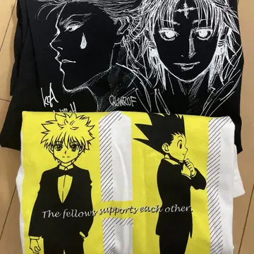 HUNTER x HUNTER 셔츠 곤 키루아 클로로 히소카